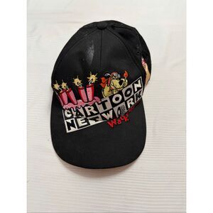 Vintage Scooby Doo Wacky Racing Hat Cartoon Network Snapback USA Made NASCAR 90s